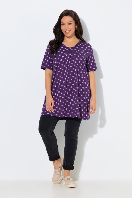 Туника с принт на сърца