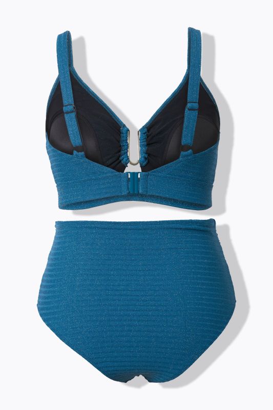 Бански комплект от 2 броя с бляскав акцент