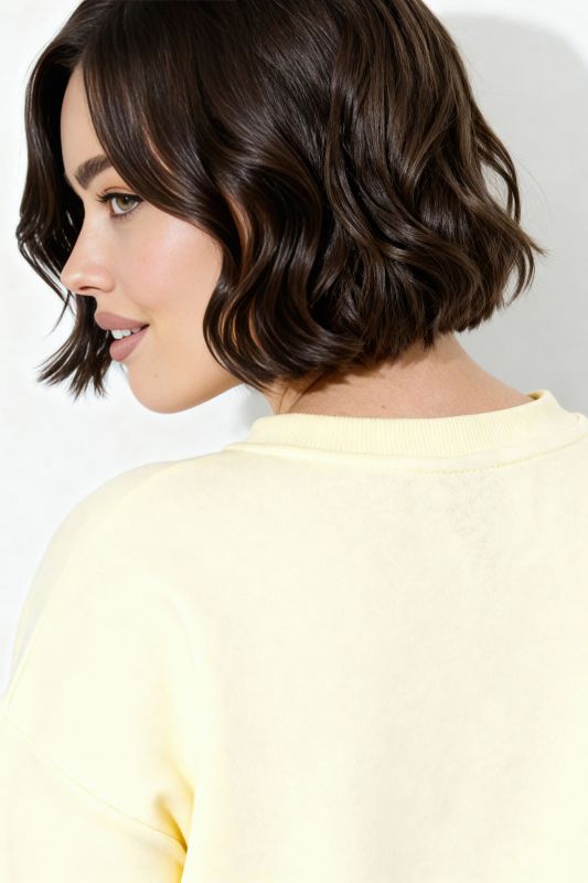 Суитчър къс с квадратна кройка