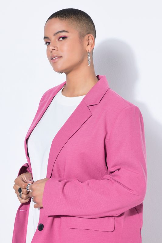 Блейзър с ленен ефект