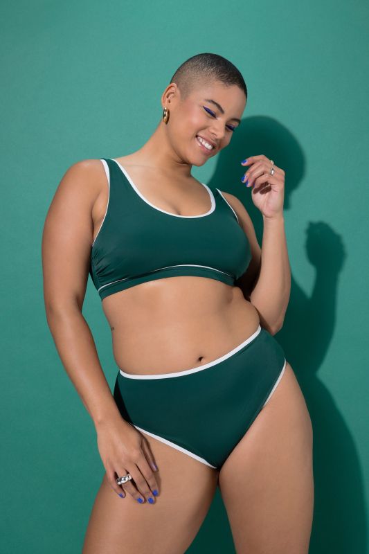 Бански горнище с райета