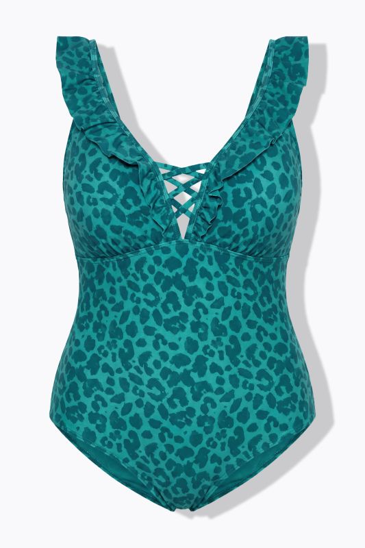 Бански с леопардов принт