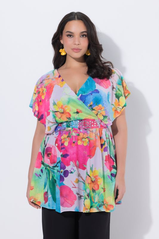 Туника с декоративни кристали