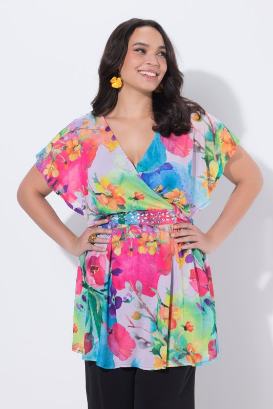 Туника с декоративни кристали