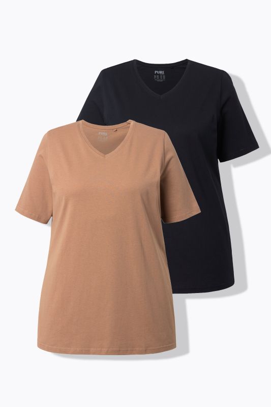 2 Pack of Eco Cotton Basic Tees