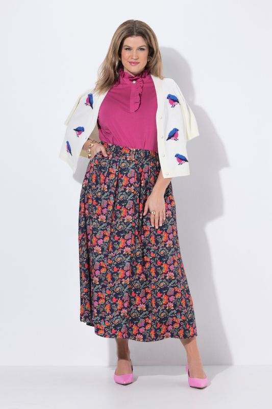 Пола с градски флорален принт