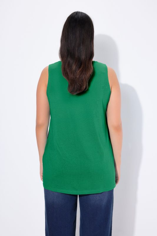 Essential Pleat Front Knit Tank