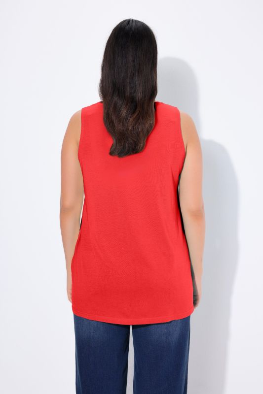 Essential Pleat Front Knit Tank