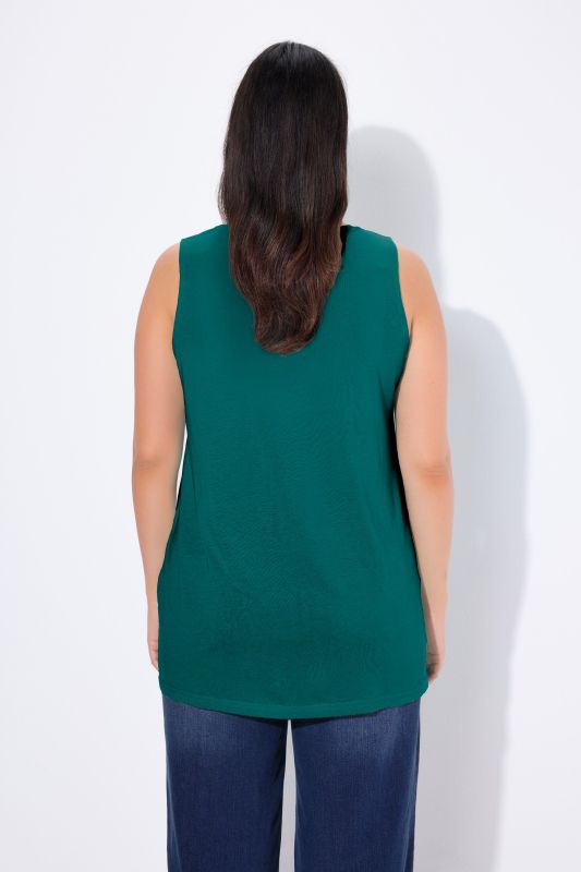 Essential Pleat Front Knit Tank