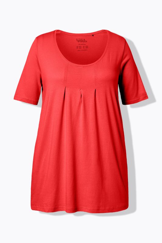 Essential Front Pleat Tee