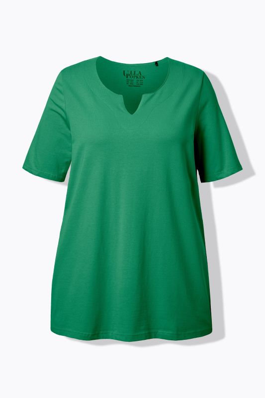 Essential Notch Neck Stretch Tee