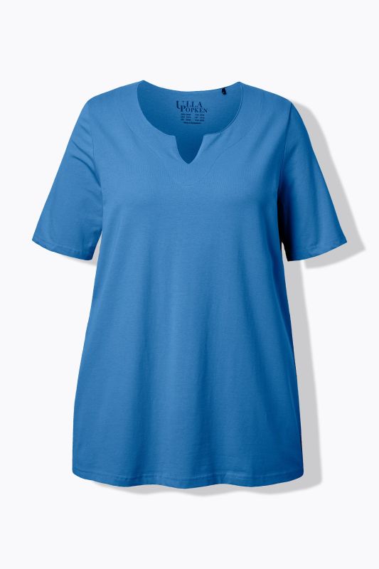 Essential Notch Neck Stretch Tee