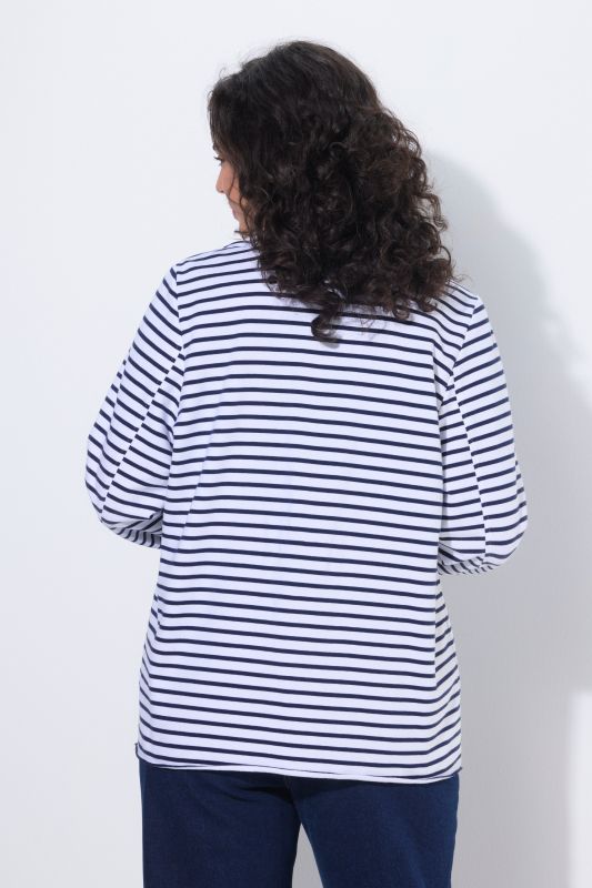 Striped Jersey Blazer