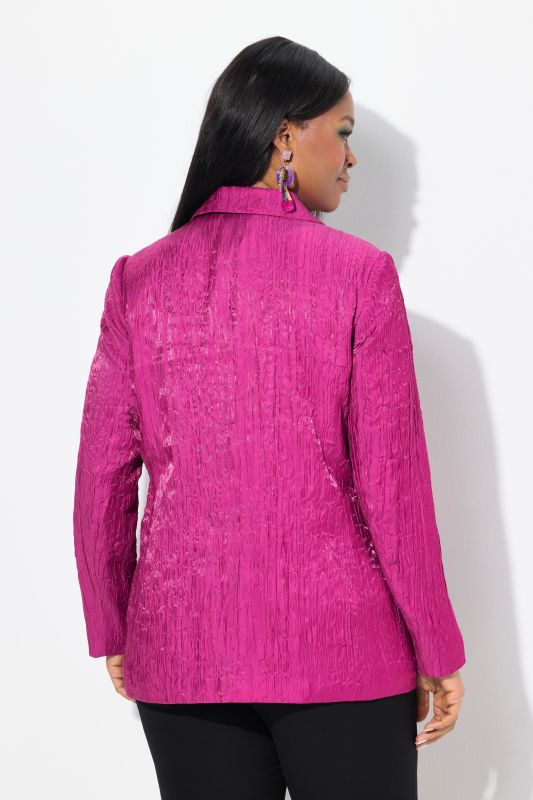 Блейзър с намачкан ефект