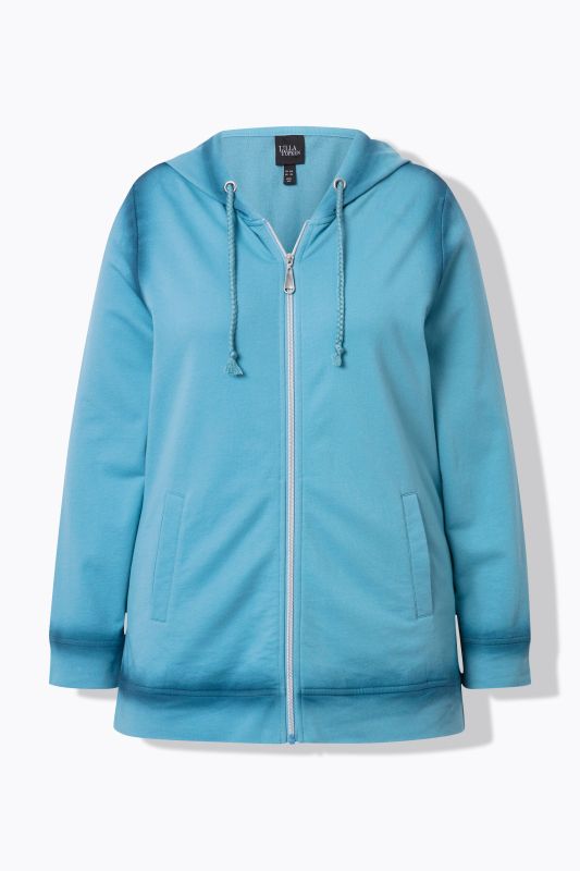 Decorative Seam Zip-Up Hoodie