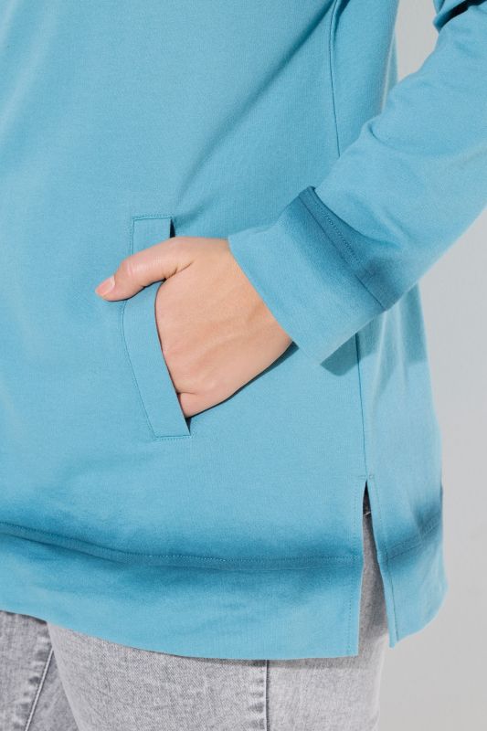 Decorative Seam Zip-Up Hoodie