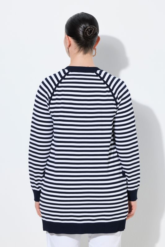 Striped Lightweight Cardigan