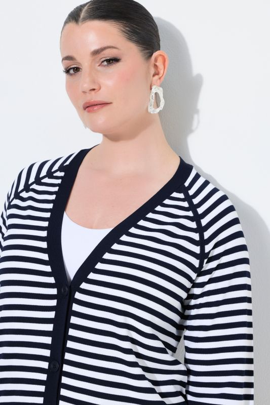 Striped Lightweight Cardigan