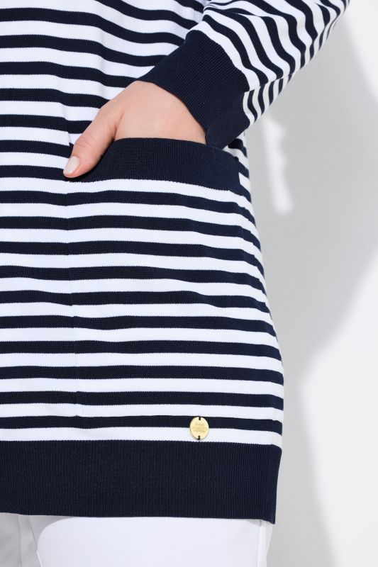 Striped Lightweight Cardigan