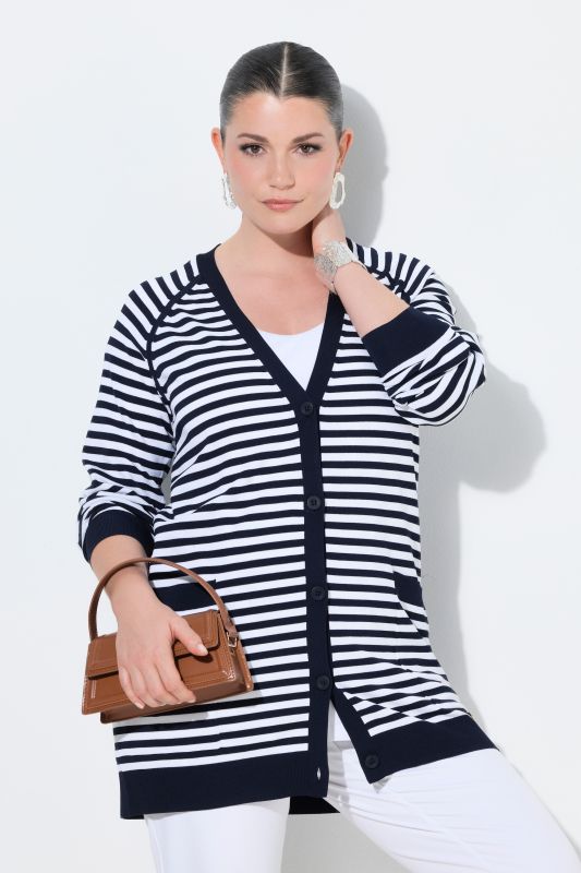 Striped Lightweight Cardigan