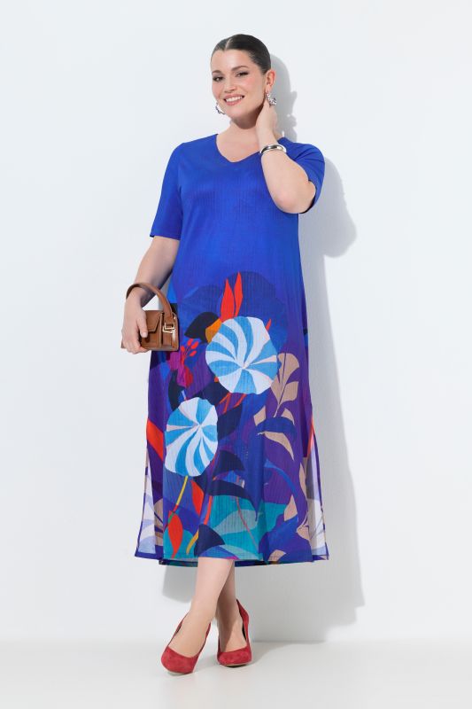 Рокля в флорален принт