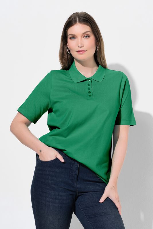 Short Sleeve Cotton Jersey Polo