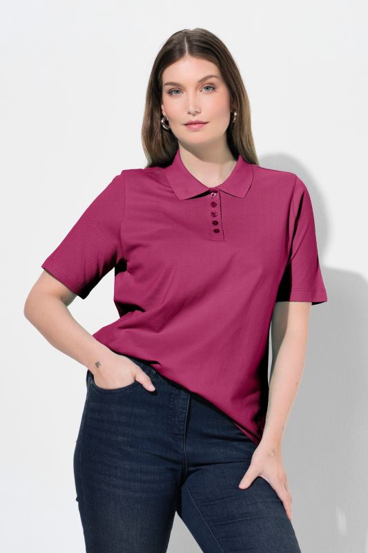 Short Sleeve Cotton Jersey Polo