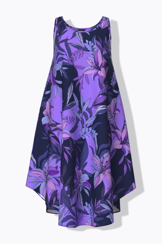 Lily Print Sleeveless Dress