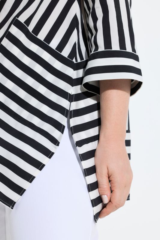 Mixed Striped Blouse