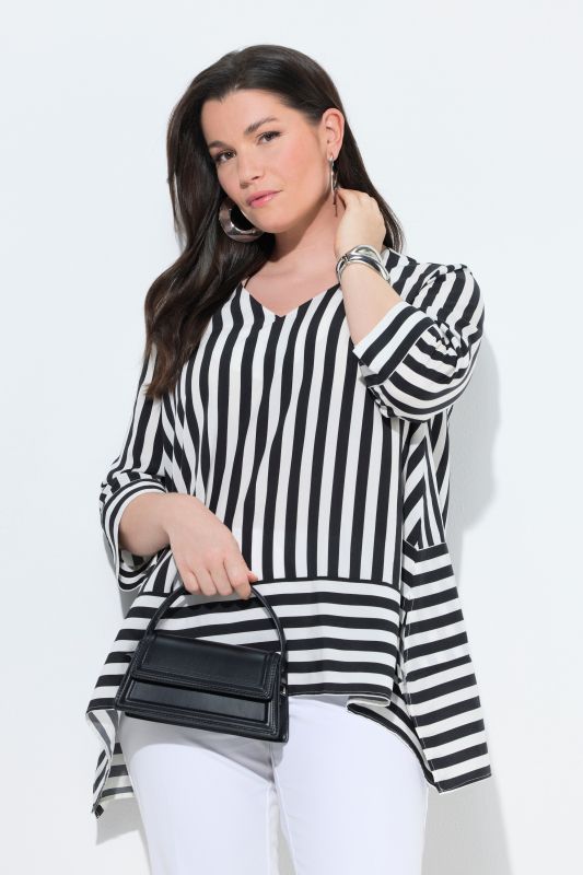 Mixed Striped Blouse