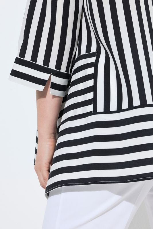 Mixed Striped Blouse