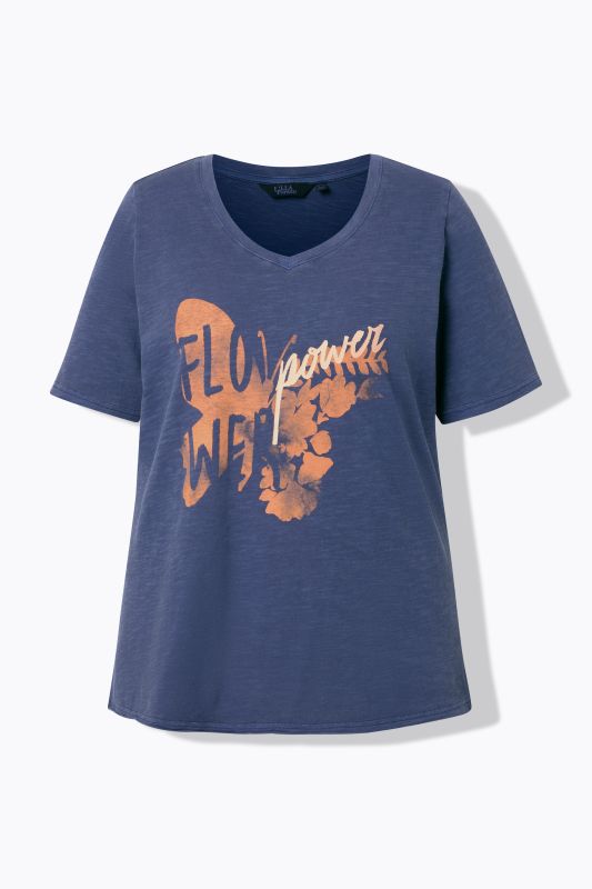 Cotton Flower Power Graphic Tee