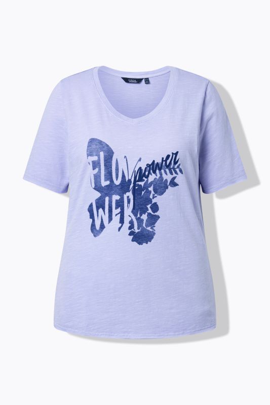 Cotton Flower Power Graphic Tee