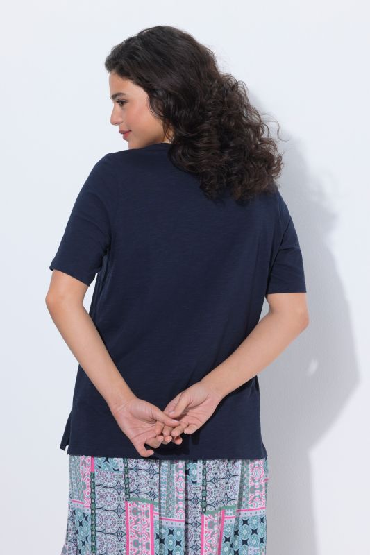 Тениска с пухкав надпис