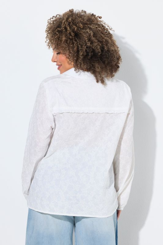 Starfish Embroidered Button-Down louse