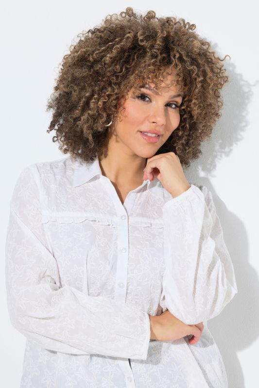 Starfish Embroidered Button-Down louse