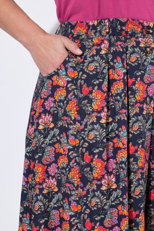 Пола с градски флорален принт