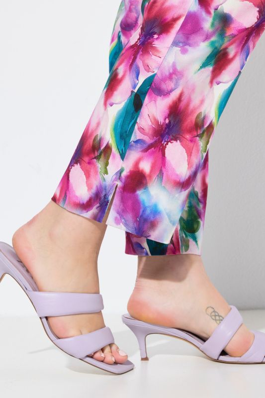 Watercolor Floral Linen Blend Pants