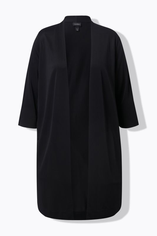 Textured Slinky Pique Cardigan