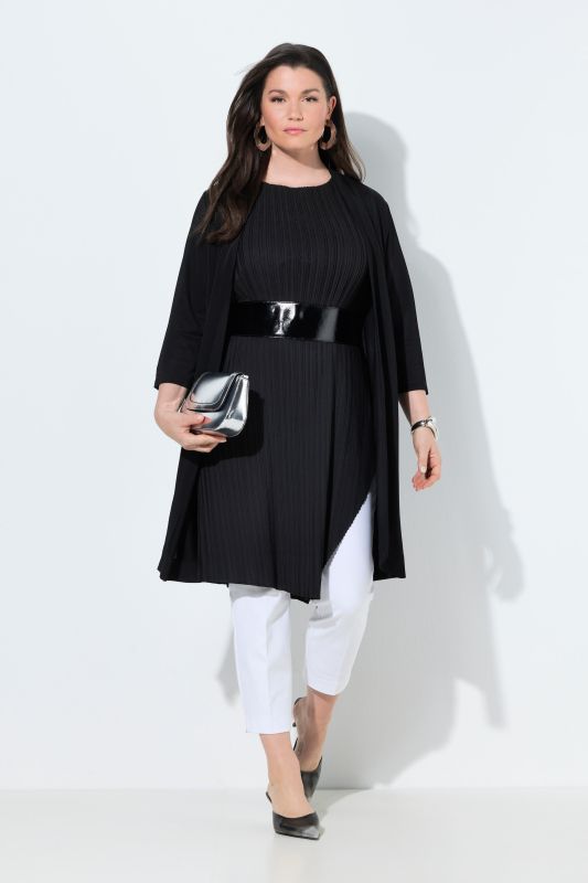 Textured Slinky Pique Cardigan