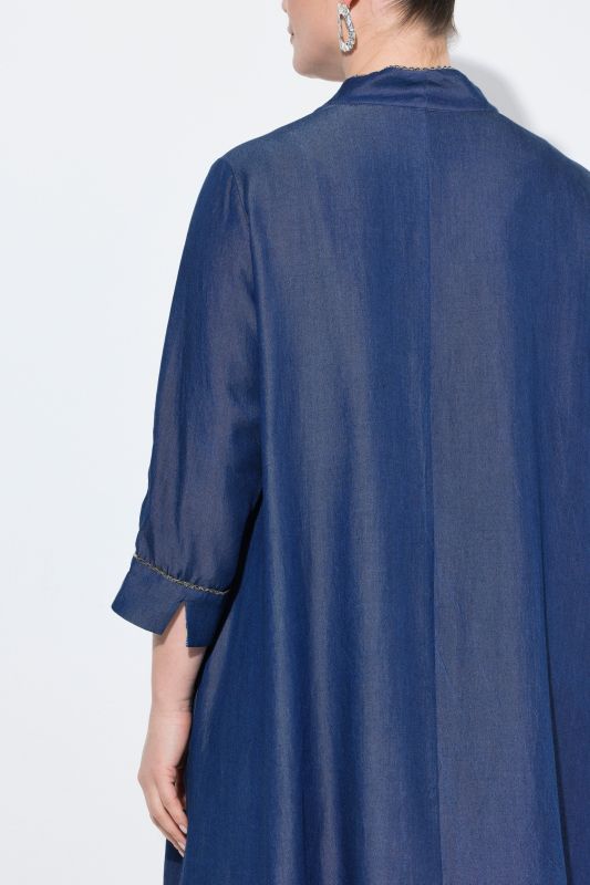 Denim-Look Lyocell Dress