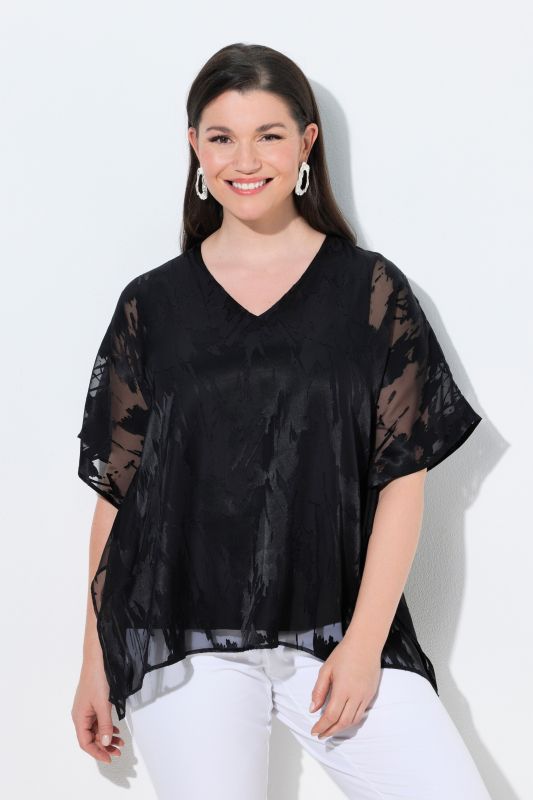 Блуза с шифон