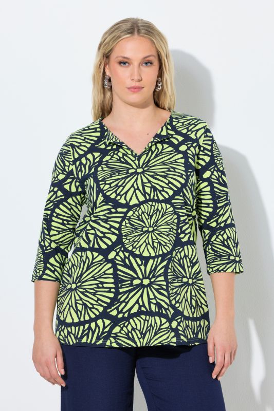 Lime Print Short Sleeve Tee