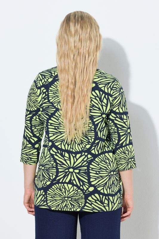 Lime Print Short Sleeve Tee