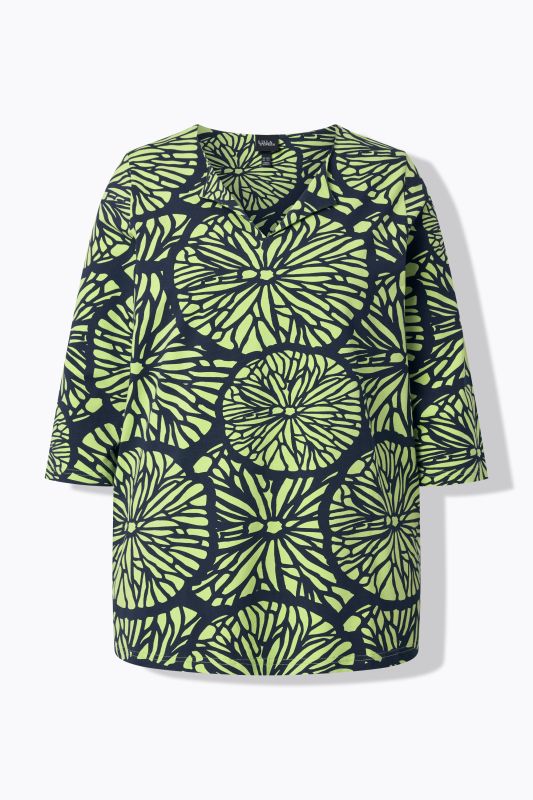 Lime Print Short Sleeve Tee