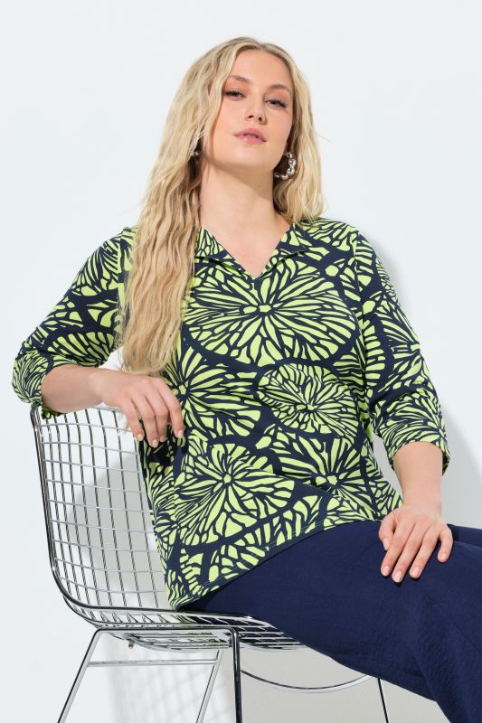 Lime Print Short Sleeve Tee