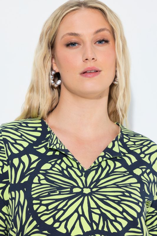 Lime Print Short Sleeve Tee