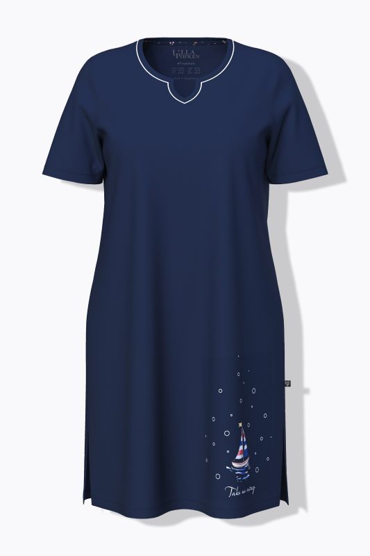 Нощници комплект от 2 броя с принт на лодки