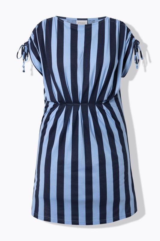 Eco Cotton Striped Knit Tunic