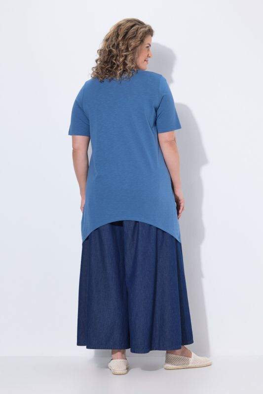 Туника с принт на риби